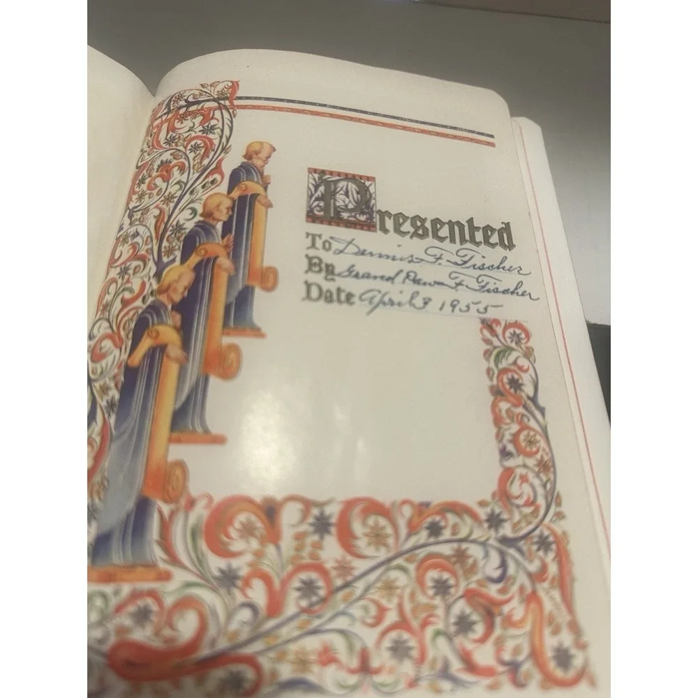 Holy‎ Bible Authorized King James Version World Publishing 1945, Red Letter Ed
